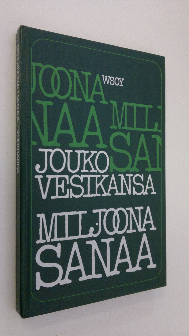 Jouko Vesikansa : Miljoona sanaa