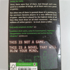 Walter Jon Williams : This Is Not a Game - You Don't Get ... - pikkukuva 2