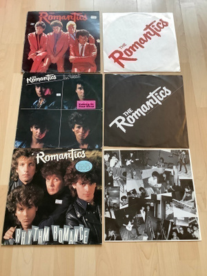 3 X THE ROMANTICS (THE ROMANTICS,IN HEAT & RHYTM ROMANCE)