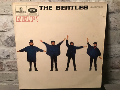 THE BEATLES: Help! Lp levy