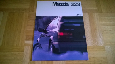 Esite Mazda 323 4WD, 1986