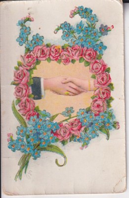 Kättely, ruusut e102