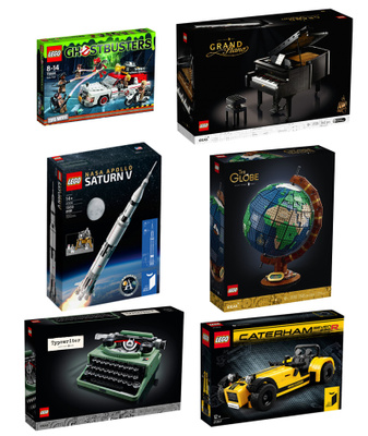 LEGO 21306 21307 21309 21310 21311 21313 21317 75828 21322