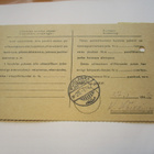 1947 Kontiomäki kirjattu kenttäpostipakettikortti - pikkukuva 2