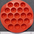 Tupperware silikonivuoka kohvehtivuoka punainen - pikkukuva 1