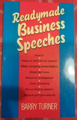 Barry Turner: Readymade Business Speeches