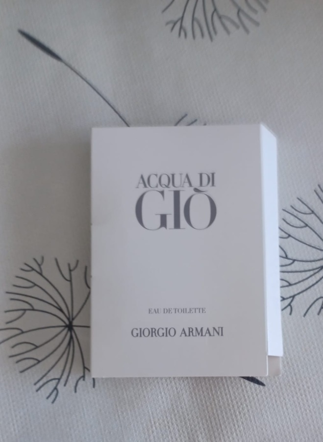 Hajuvesinäyte Acqua di Gio Giorgio Armani