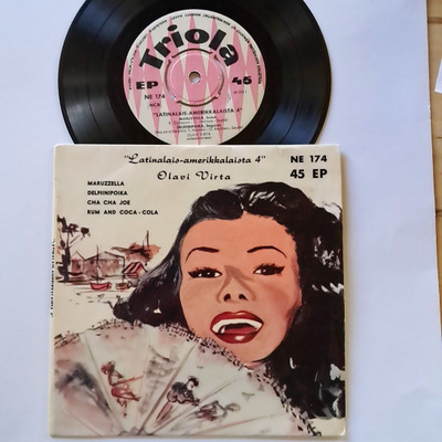 Olavi Virta – Latinalais-Amerikkalaista 4, EP NE 174, V1958
