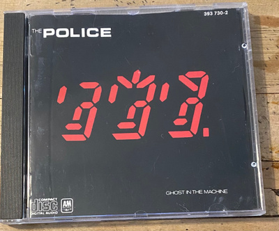 THE POLICE, GHOST IN THE MACHINE CD