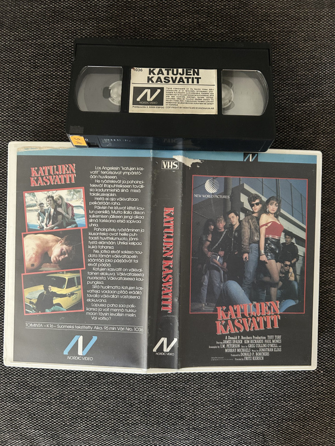 Katujen Kasvatit - Tuff Turf 1985 Nordic Video VHS FIX