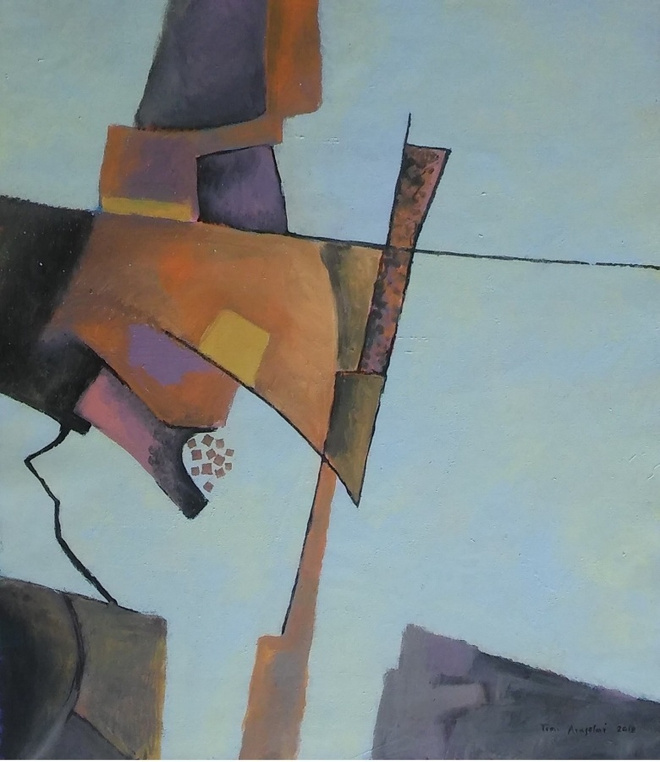Tempest (akryylimaalaus kankaalle 65 cm x 60 cm)