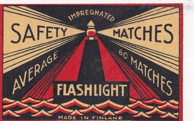 Flashlight , Made in Finland  b509