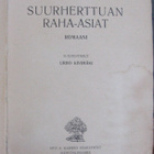 Frank Heller: Suurherttuan raha-asiat, Karisto 1918. 387 s. - pikkukuva 4
