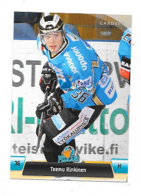 2011-12 CardSet #179 Teemu Rinkinen , Pelicans