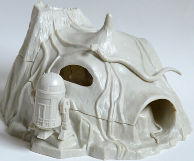 Star Wars - Encounter with Yoda on Dagobah (rakennussarja)