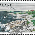 Åland 1985 Yleismerkit 5,00 mk EP Lape 012 alareuna LOISTO - pikkukuva 1