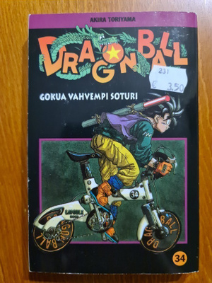 dragon ball 34 suomeksi