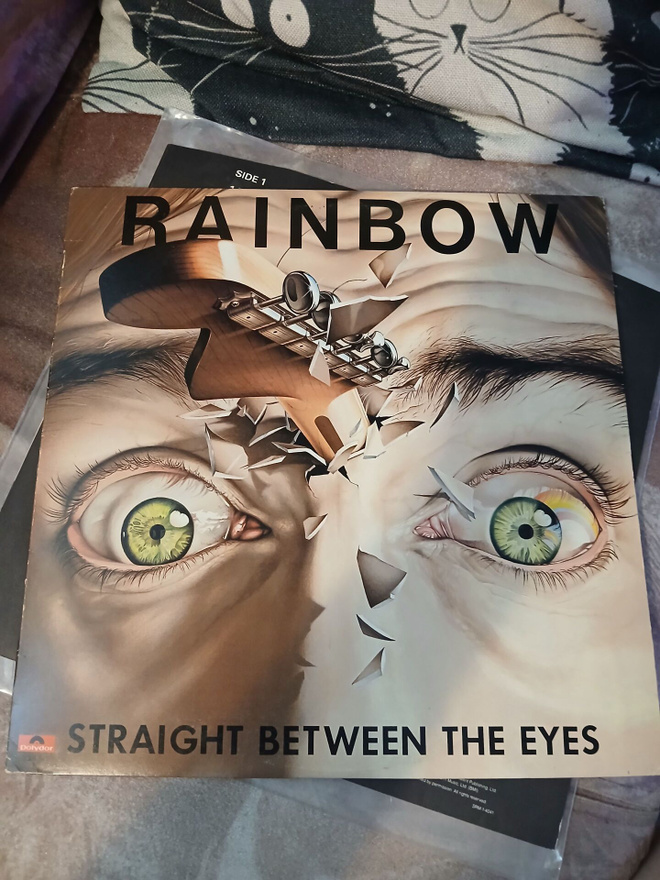 Rainbow – Straight Between The Eyes LP ( Original )