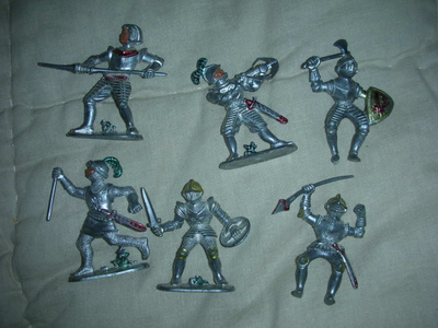 vintage ritari figuurit