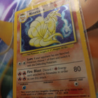 Ninetales #12 BS1 (Base Set 1) holo rare Pokemon CCG card - pikkukuva 3