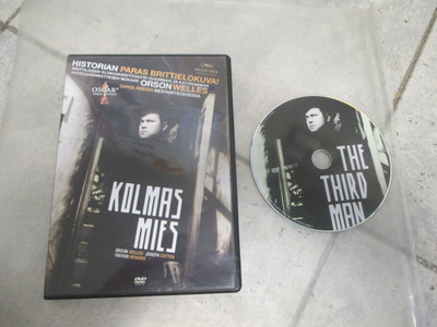 KOLMAS MIES - dvd ORSON WELLES ( uudenveroinen )