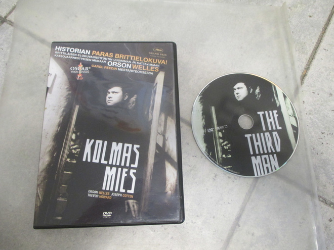 KOLMAS MIES - dvd ORSON WELLES ( uudenveroinen )