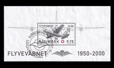 Tanska 1259BL15 o Ilmavoimat 50v (2000)