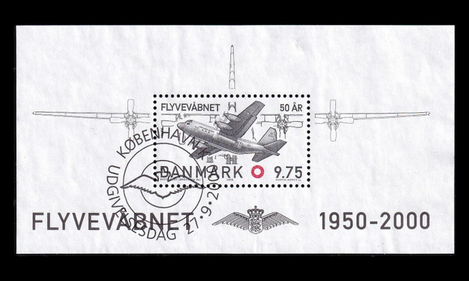 Tanska 1259BL15 o Ilmavoimat 50v (2000)