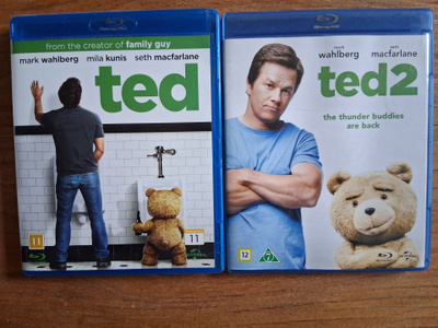Ted 1 & 2 (2012/2015) Blu-ray:t