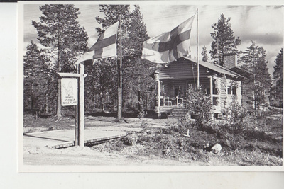 Lappi aiheinen kortti käyttämättömänä.