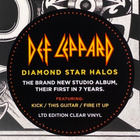 Def Leppard: Diamonds Star Halos - 2LP, Clear vinyl, LTD - pikkukuva 5