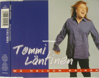 Tommi Läntinen • Mä Haluun Kaiken CD-Single