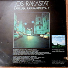 Jos Rakastat - Lauluja Rakkaudesta 2 LP - pikkukuva 2