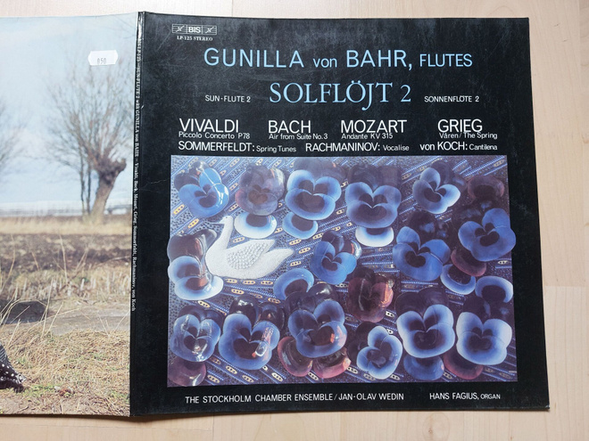 GUNILLA VON BAHR – SOLFLÖJT 2 orig. SWE 1978  LP  BIS-LP-125