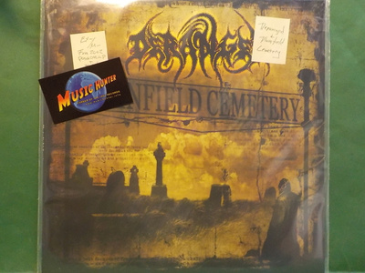 DERANGED - PLAINFIELD CEMETERY - INSERT FRA 2022 EX-/M- LP