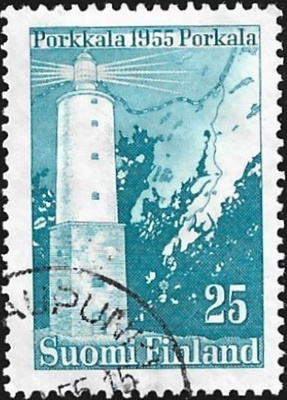 1956 Porkkala 25 mk leimattu LaPe 453