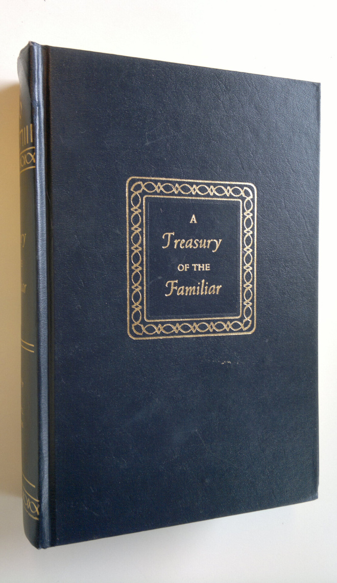 Ralpf L. Woods : A Treasury of the familier