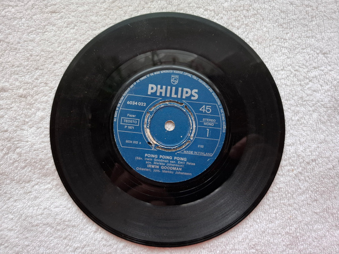Irwin Goodman – Poing Poing Poing / Kadun Kasvatti 7"