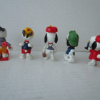 Vintage Snoopy figuurit, 5 kpl - pikkukuva 3