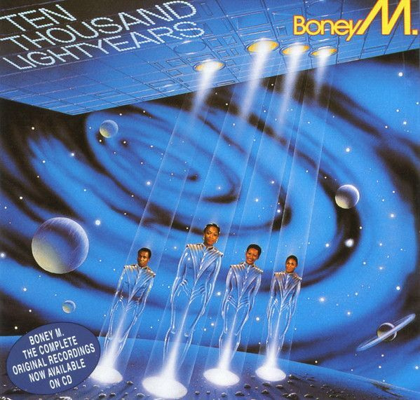 Boney M. - 10.000 Lightyears (CD) HYVÄ KUNTO!! Ten Thousand