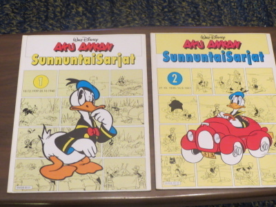 Al Taliaferro: Aku Ankan sunnuntaisarjat 1 ja 2