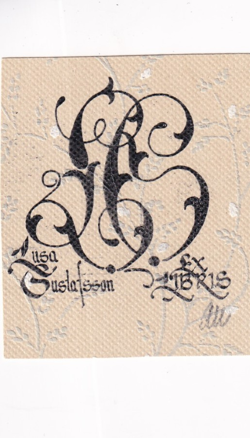 Ex Libris, Liisa Gustafsson , Annikki Utukka  ,  b694