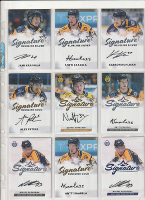 LUKKO Signature kortteja Blueline