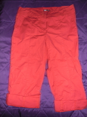 H&M * punaiset caprit * koko 36