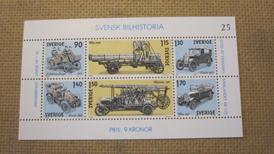 Ruotsi 1980: Ruotsin autohistoria pienoisarkki