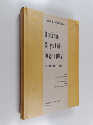 Ernest E. Wahlström : Optical crystallography : with part...