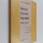 Ernest E. Wahlström : Optical crystallography : with part... - pikkukuva 1
