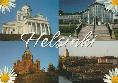 KIRKKOKORTTI - HELSINKI - KOLME KIRKKOA - 2