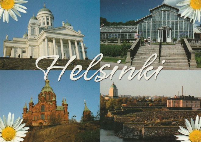 KIRKKOKORTTI - HELSINKI - KOLME KIRKKOA - 2
