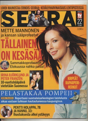Seura n:o 22 2006 Mette. Irina & Peter. Porvoo. Jukka & Mikk